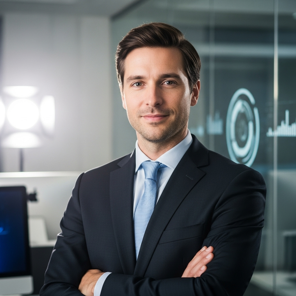 Company representative portrait